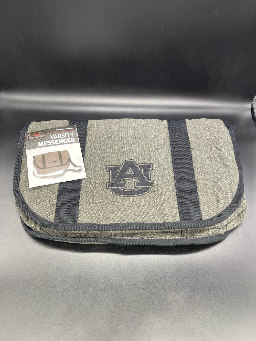 LOGO University of Auburn Varsity Messenger Bag 110-59V NWT
